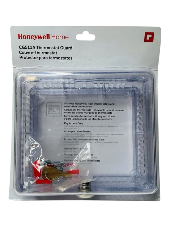 Honeywe Other - Honeywell CG511A Clear Plastic Locking Thermostat Guard